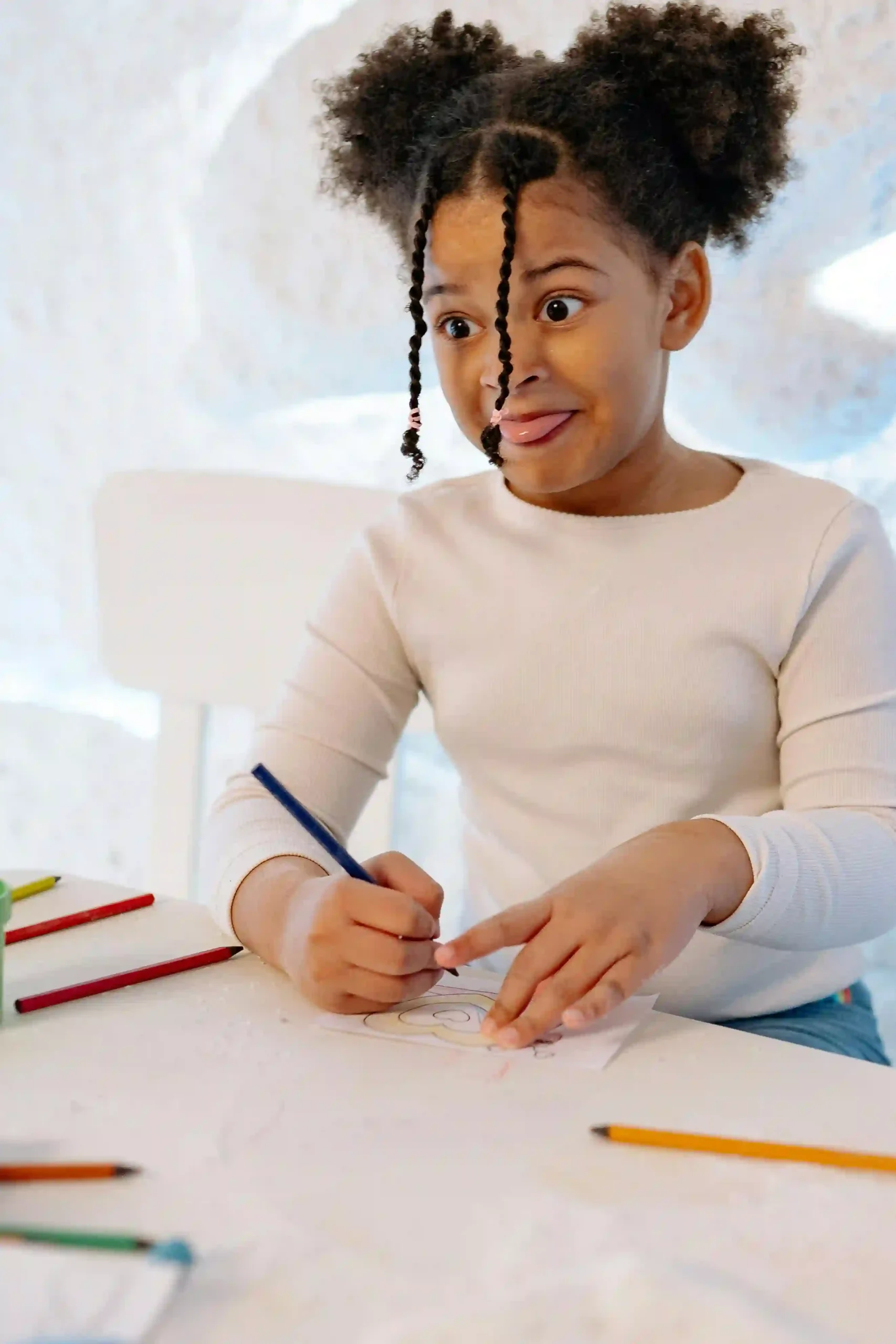 Funny hairstyle image goofy style