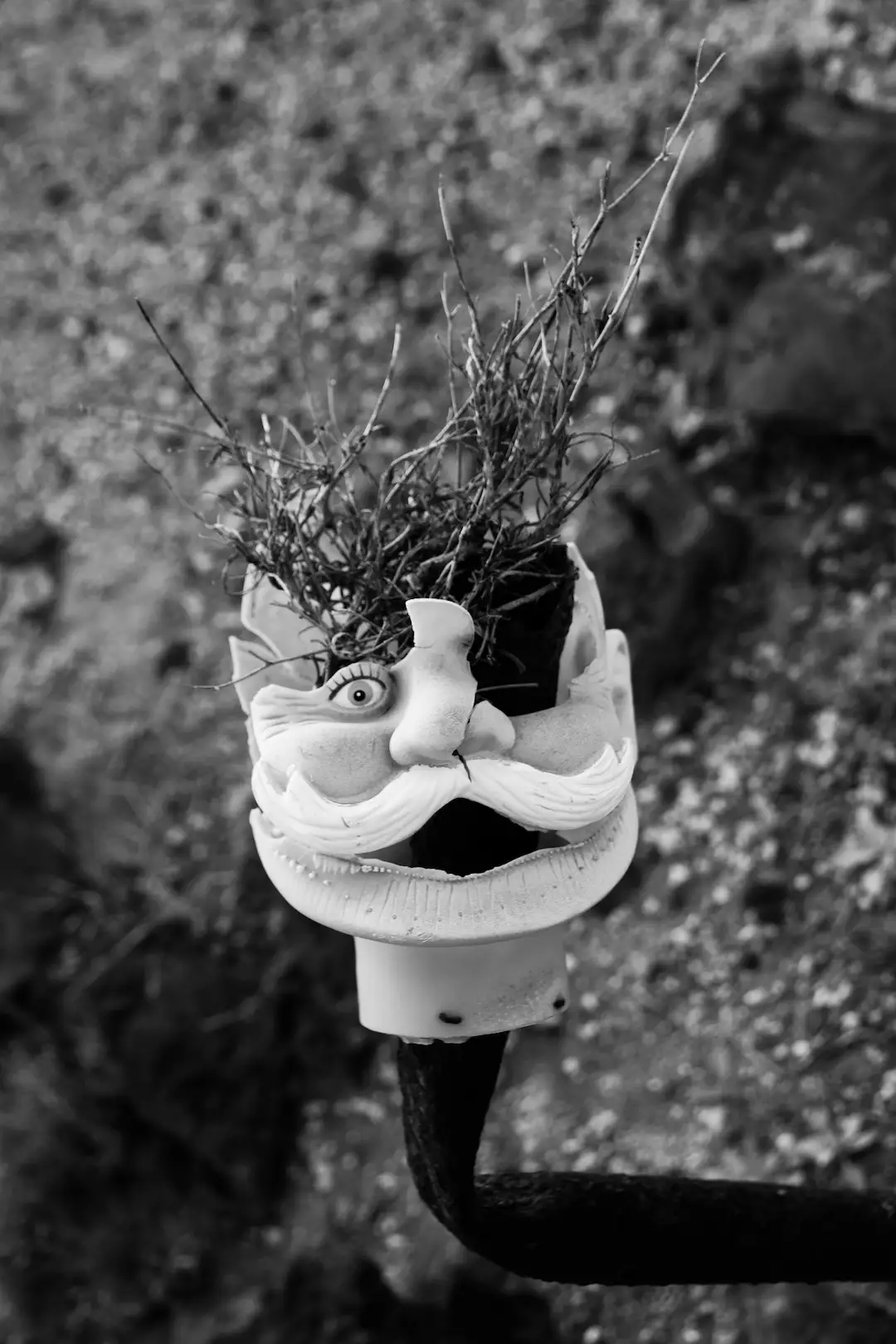 goofy haircut wired look