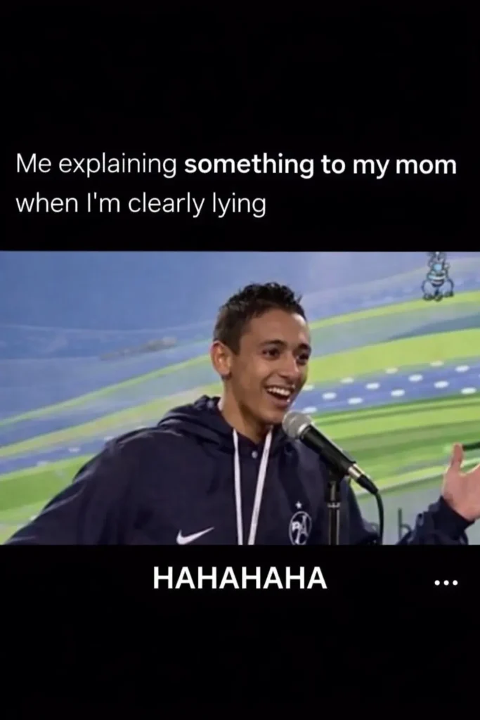 Goofy ahh meme showing internet humor
